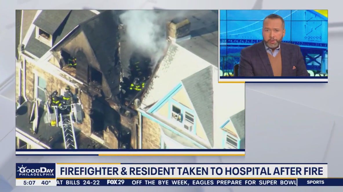 Firefighter, resident injured in Berks County fire